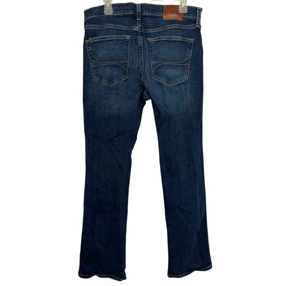 Hollister Boot Epic Flex Jeans Blue Dark Wash Denim 32x32 - Picture 6 of 11